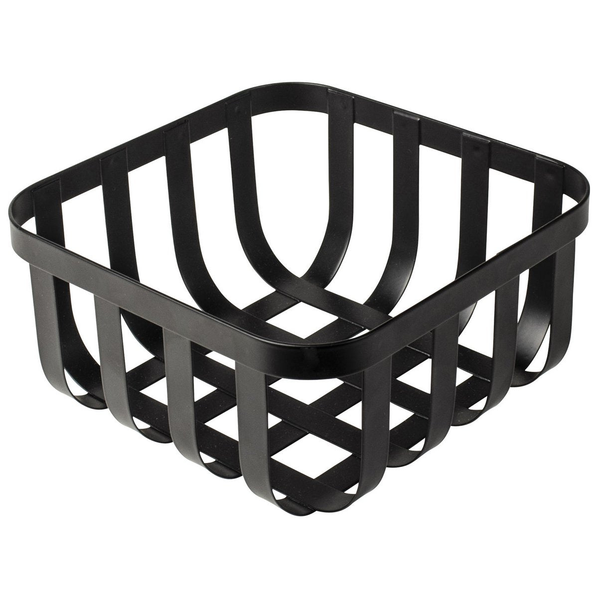 Korb Metall schwarz