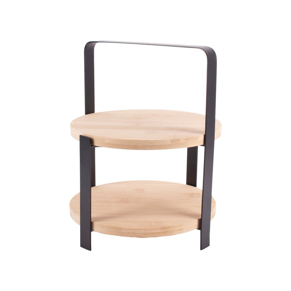 Etagere aus Bambusholz
