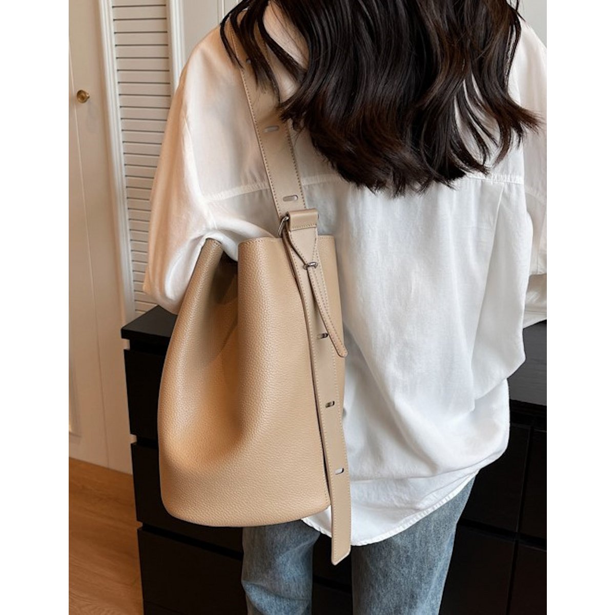 Schulter Tasche Lederimitat AnBeck