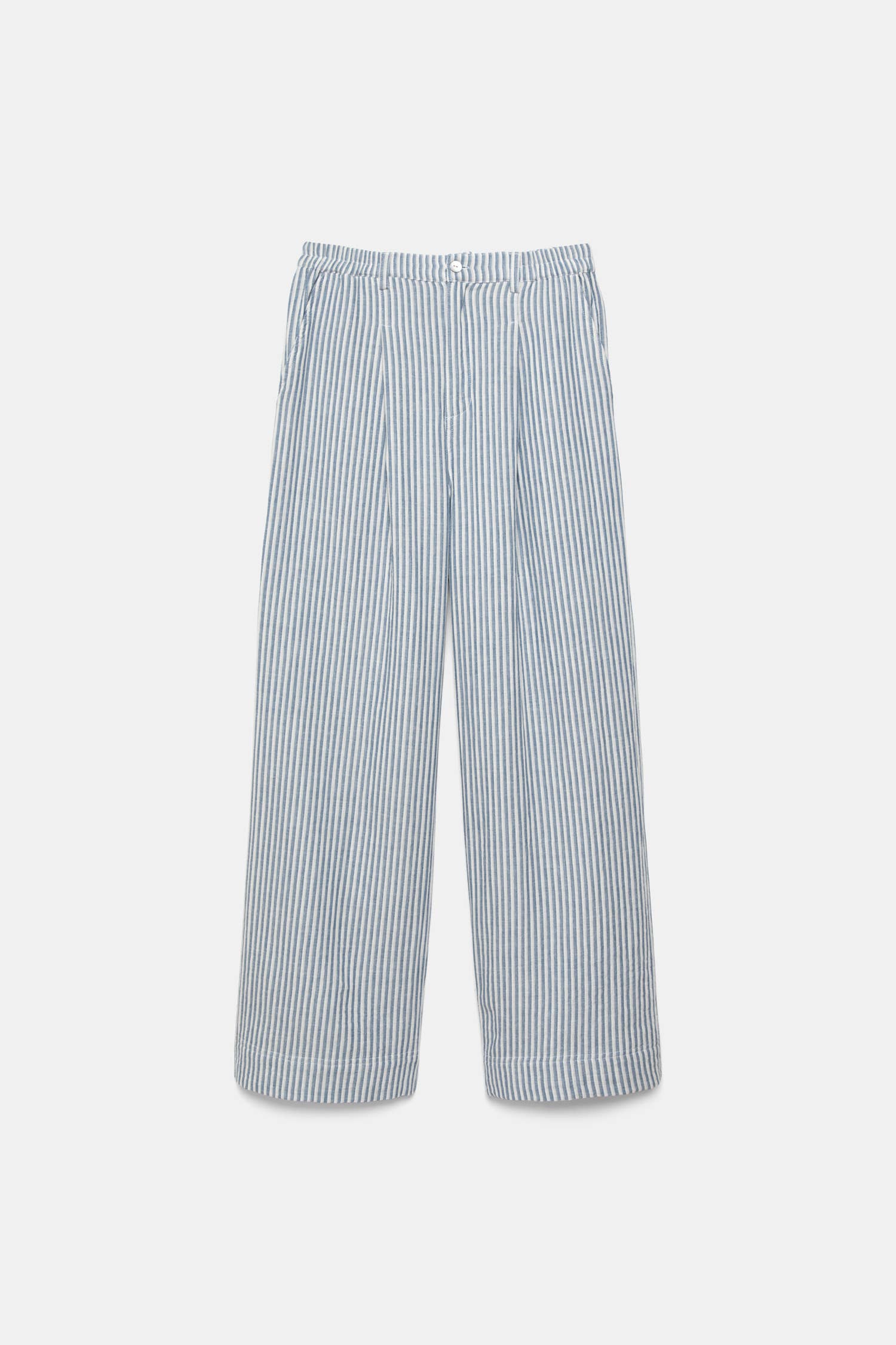 Gestreifte Hose blau weiß