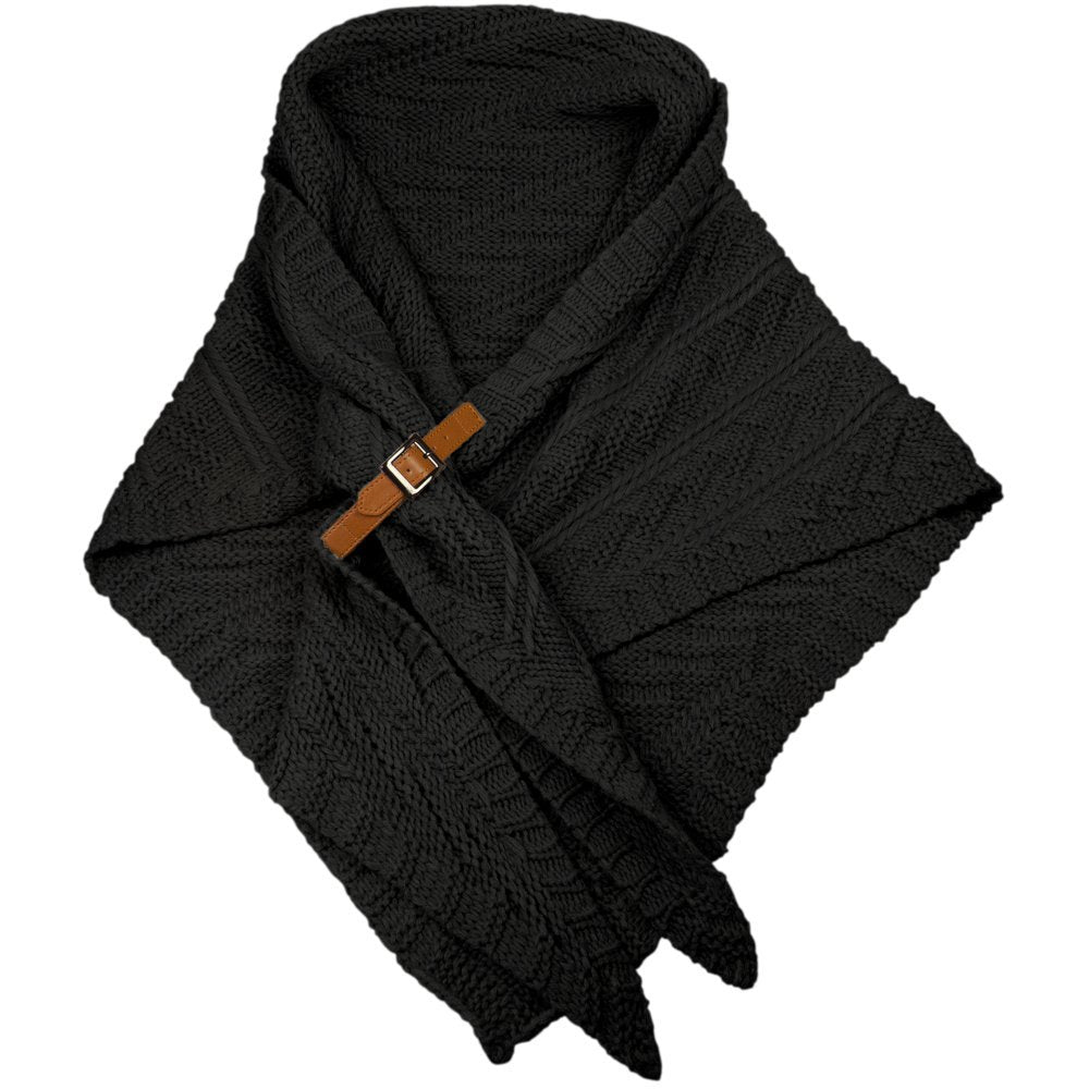 Schal Fleur schwarz