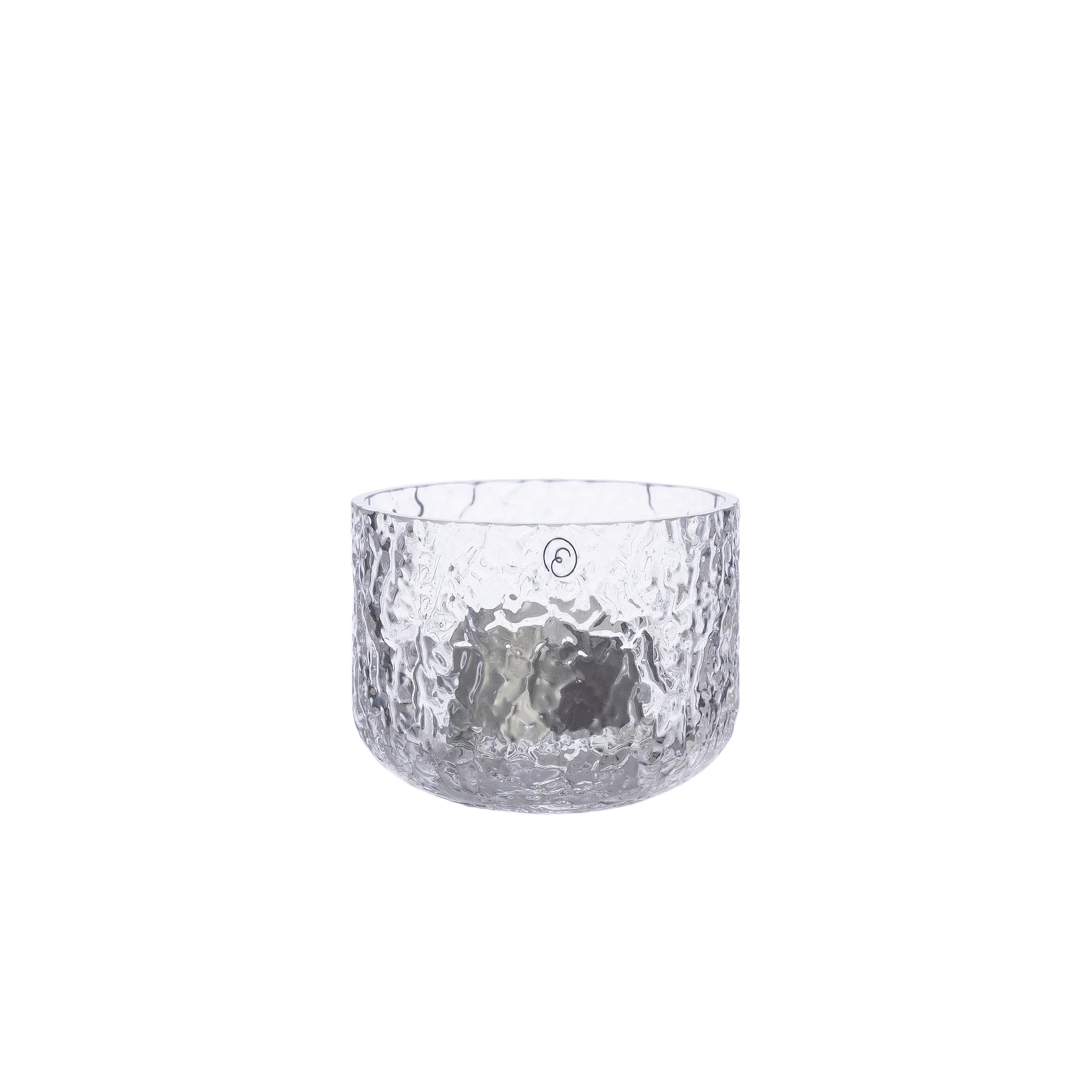 Windlicht aus Glas gemustert verschiedene Größen