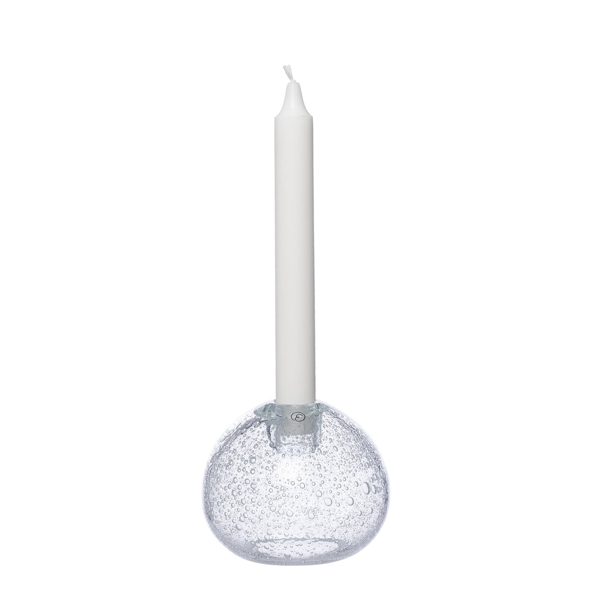 Bubble Kerzenhalter aus Glas ERNST