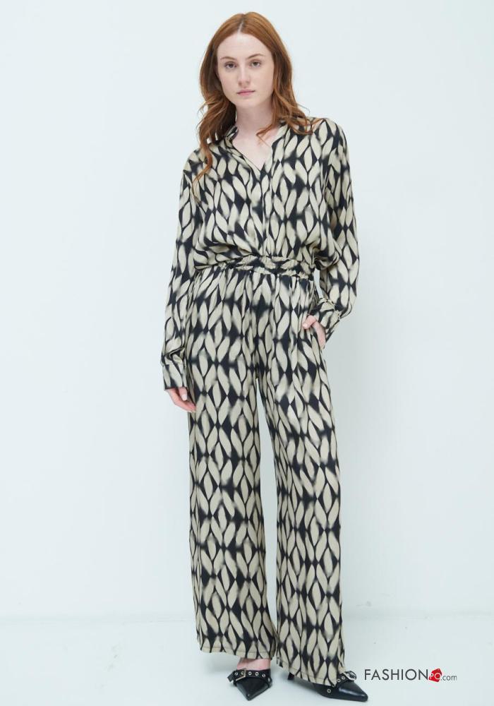 Abstrakte Hose mit Muster