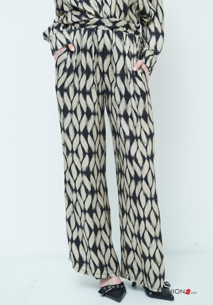 Abstrakte Hose mit Muster