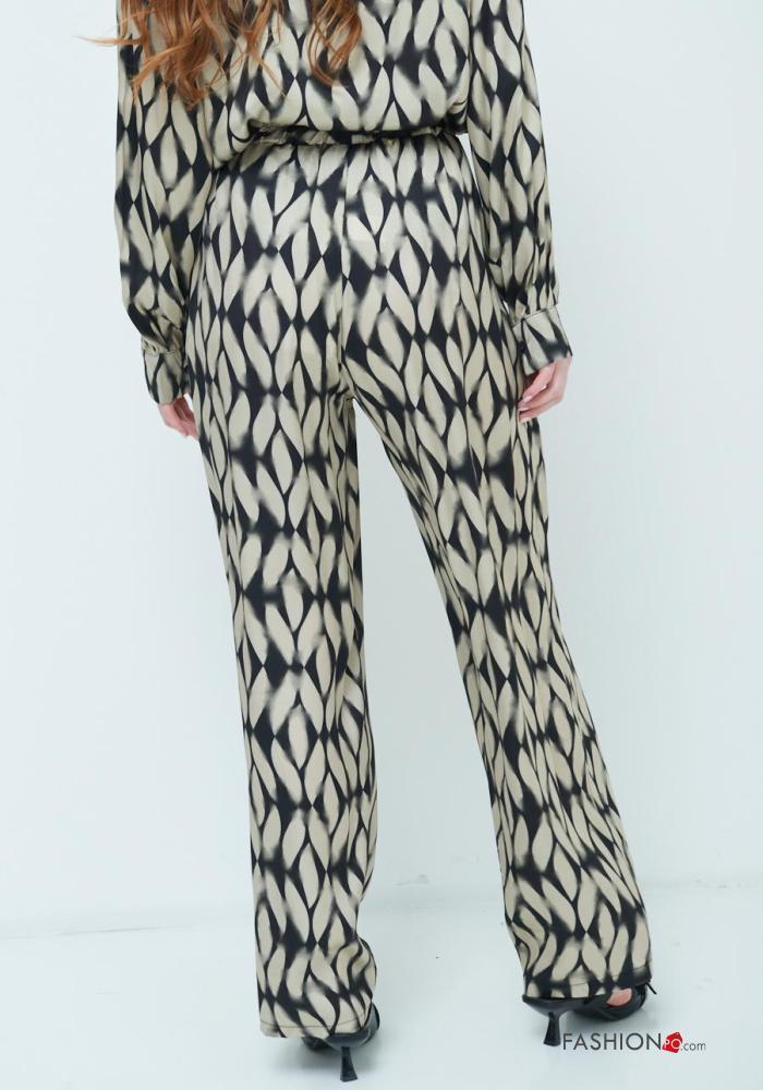 Abstrakte Hose mit Muster