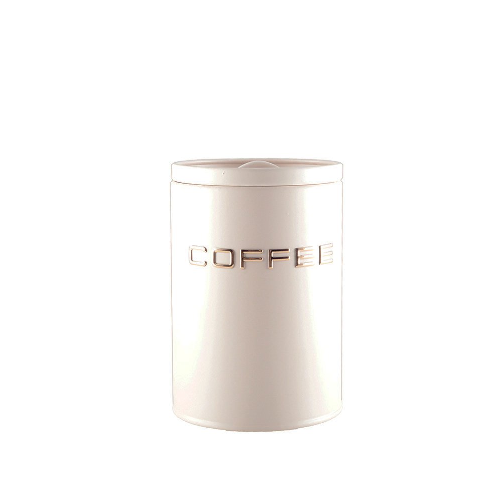 Kaffe Dose Beige 11x11x16cm