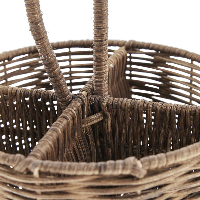 Esther Korb Utensilienhalter 18 x 18 x 22 cm, Braun