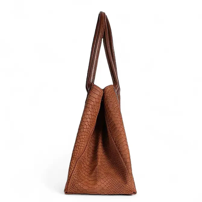 Kroko Shopper Tasche LOLA