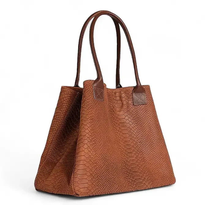 Kroko Shopper Tasche LOLA