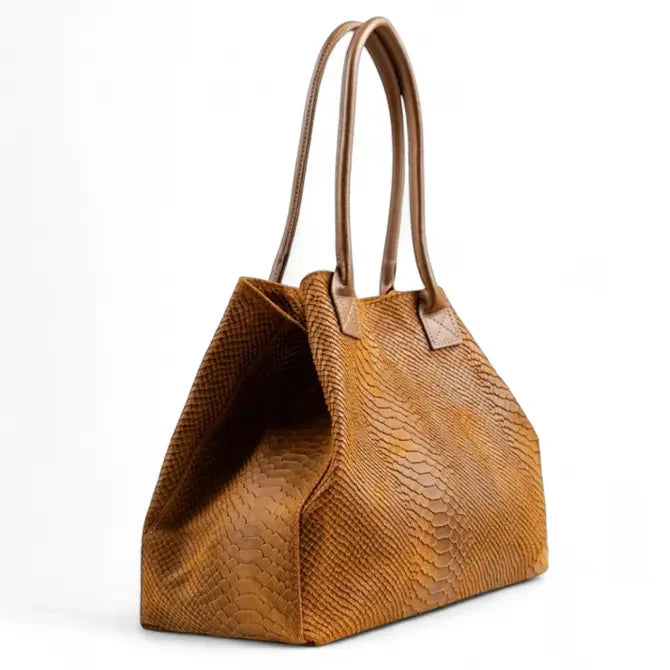 Kroko Shopper Tasche LOLA