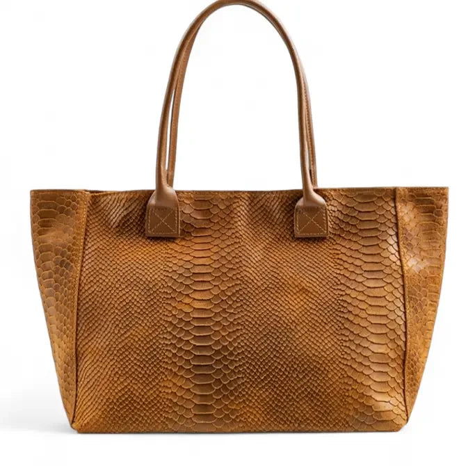 Kroko Shopper Tasche LOLA