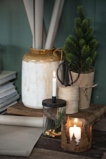 Keramikkrug Vase Topf braun - grau verschieden Farben & Formen