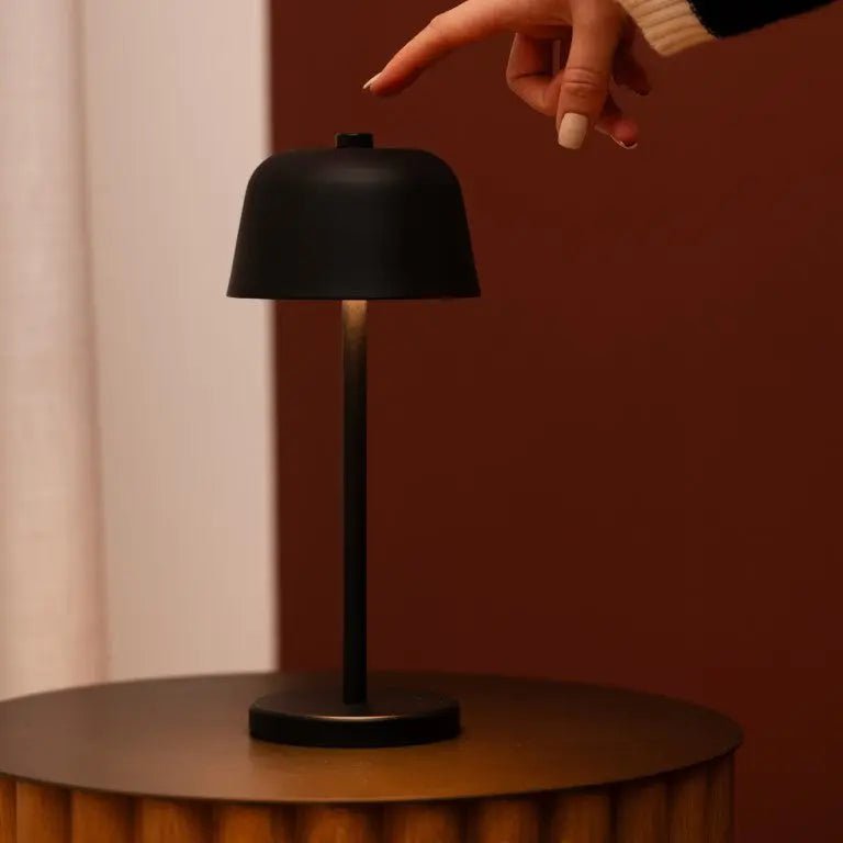 Lampe "Anton" schwarz kabellos