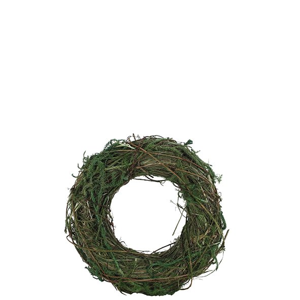 Natur Kranz Lelle D30cm H8cm GRÜN