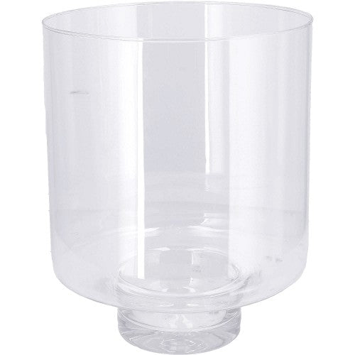 Glas Vase Lirea mit Fuß