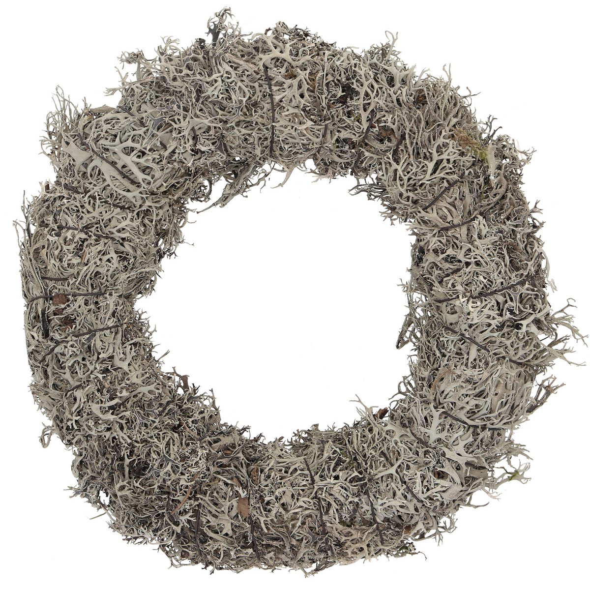 Natur Kranz Moos schlank D25cm Rand B:9cm