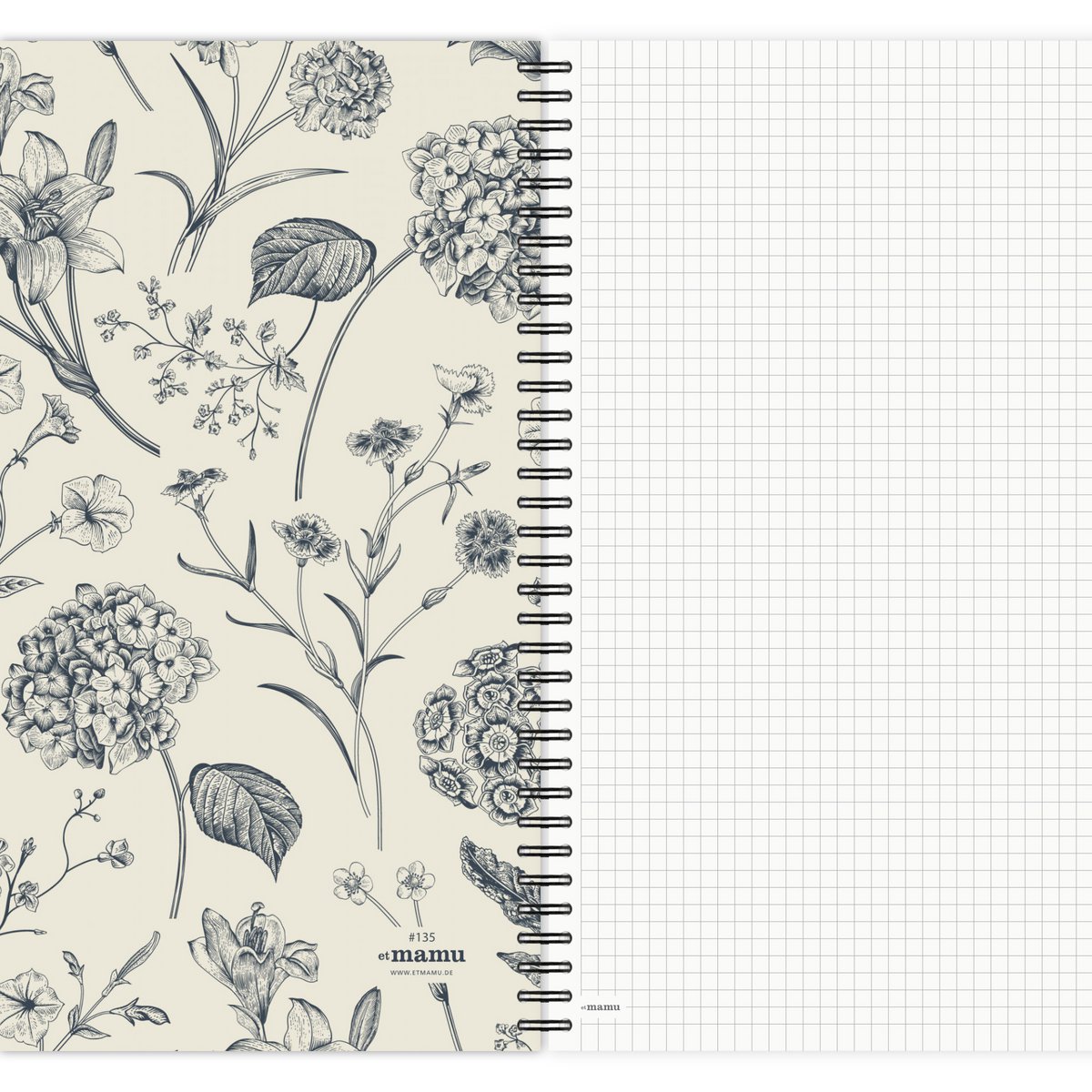 Notizblock Flowers etmamu