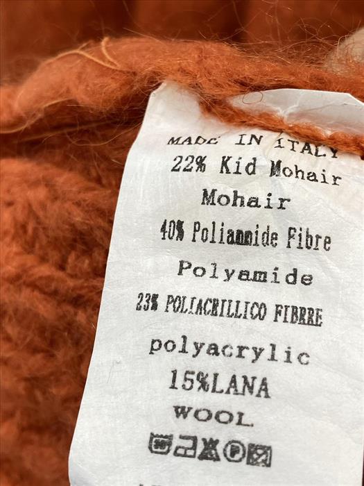 Strickjacke orange