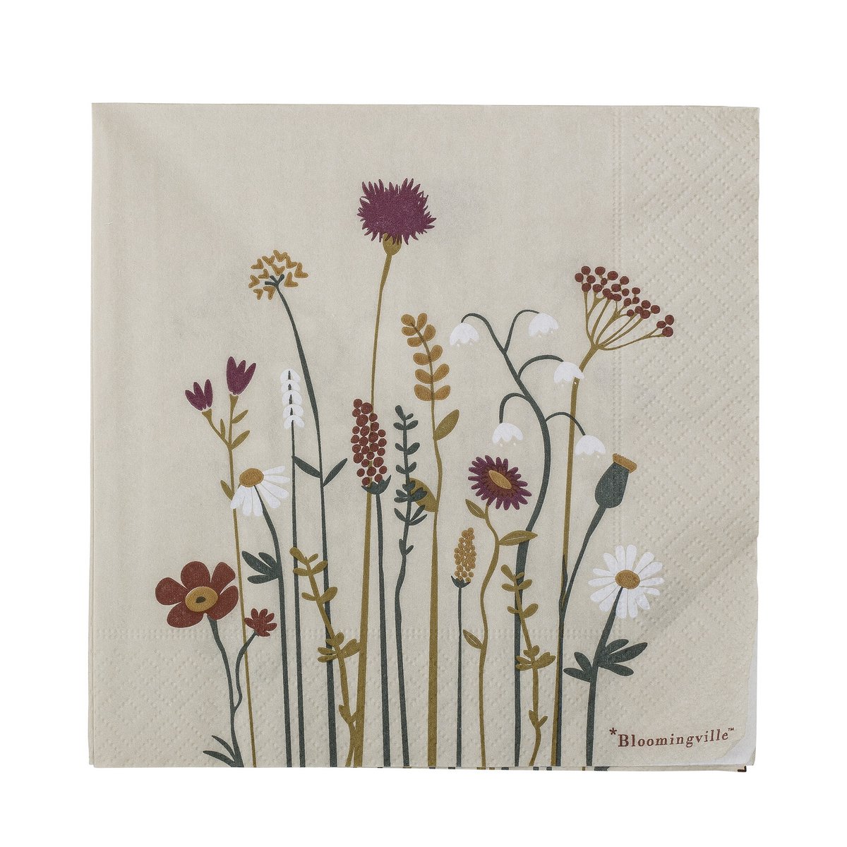 Paige Serviette Natur Bloomingville