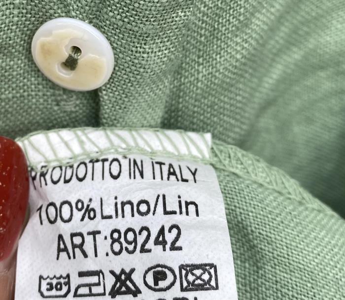 Leinen Bluse Stehkragen schlupfbluse