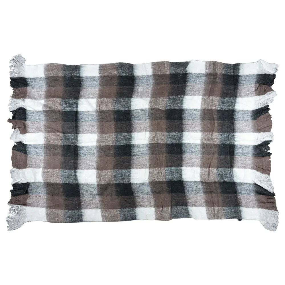 Plaid Wolloptik von Mars & More