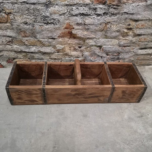 Raja Tablett Holzkiste 61x18x17