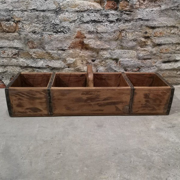 Raja Tablett Holzkiste 61x18x17