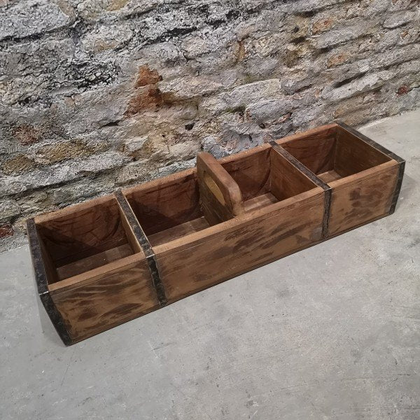 Raja Tablett Holzkiste 61x18x17