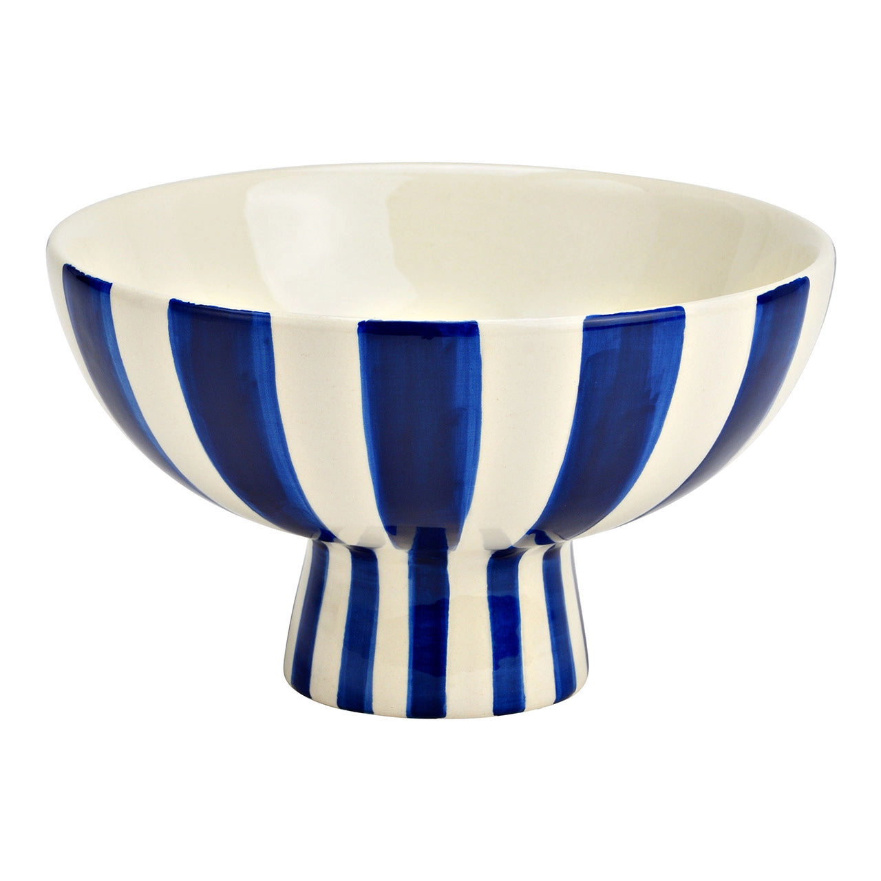 Schale blau weiß aus Keramik