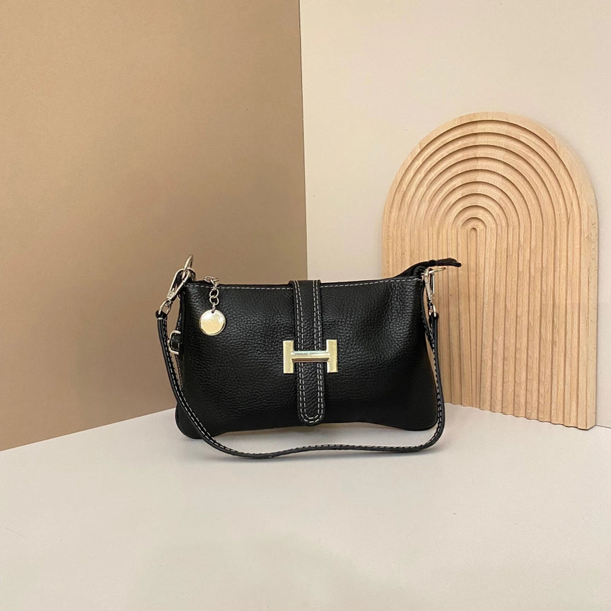 SCHULTER TASCHE AUS LEDER