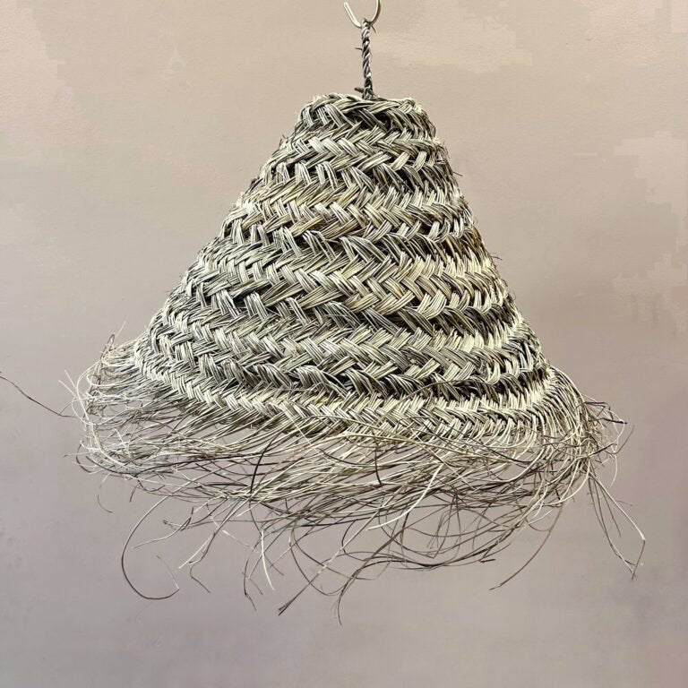 Lampenschirm Seegraskegel