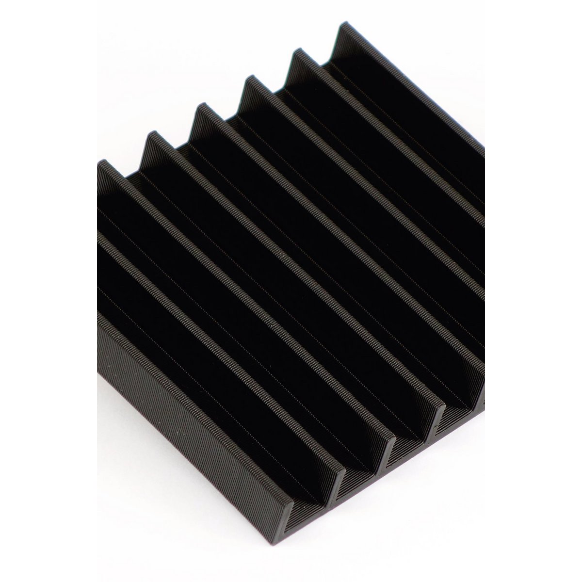 Seifenschale aus recyceltem PET schwarz