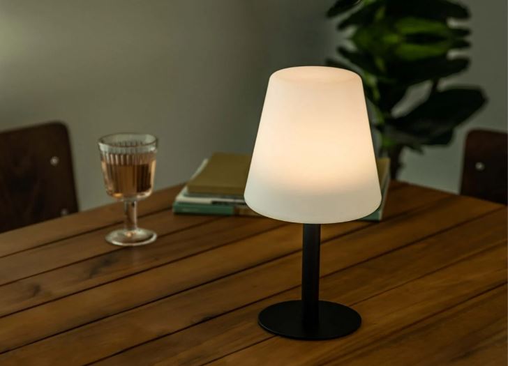 Solar Tischlampe Ø15,5x29 cm