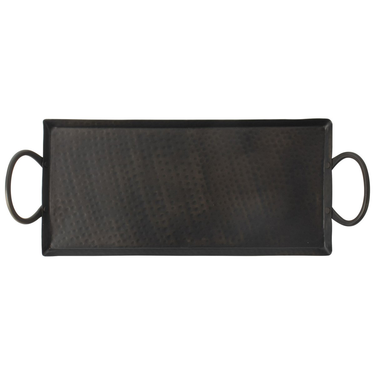 Servier- und Deko Tablett aus Metall 37x17cm