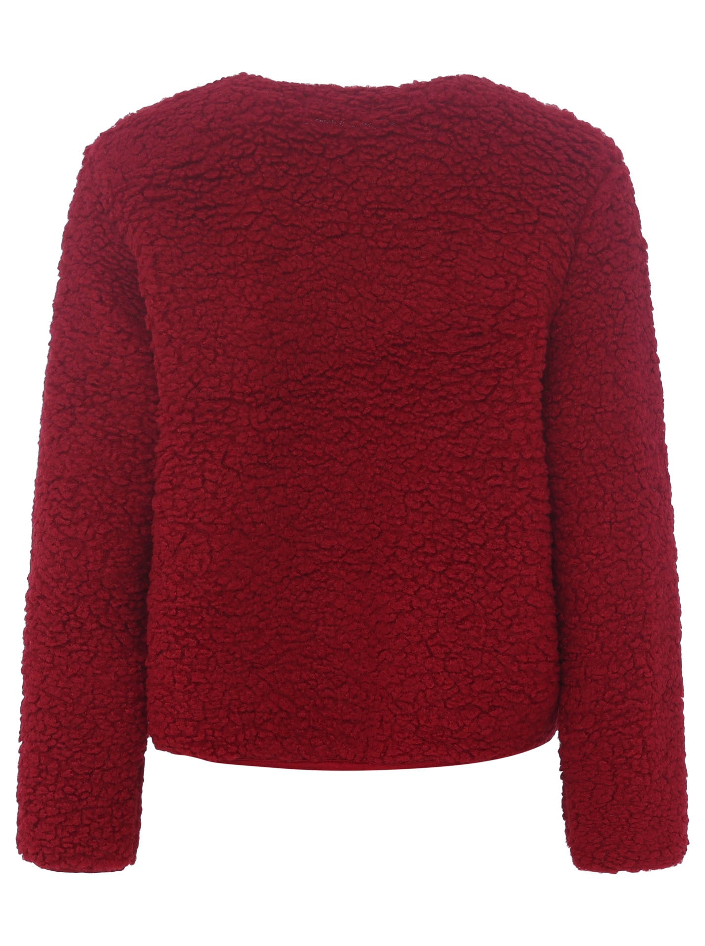 Teddyjacke rot Zwillingsherz S/M
