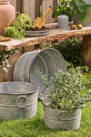 Topf Urban Garden mit Henkeln Ib Laursen