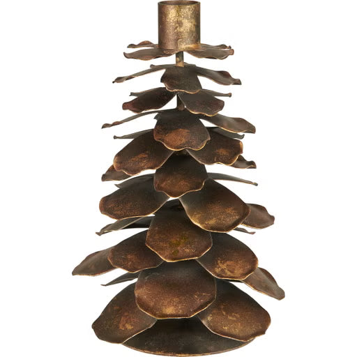 Kerzenhalter Zapfen, Höhe 21 cm