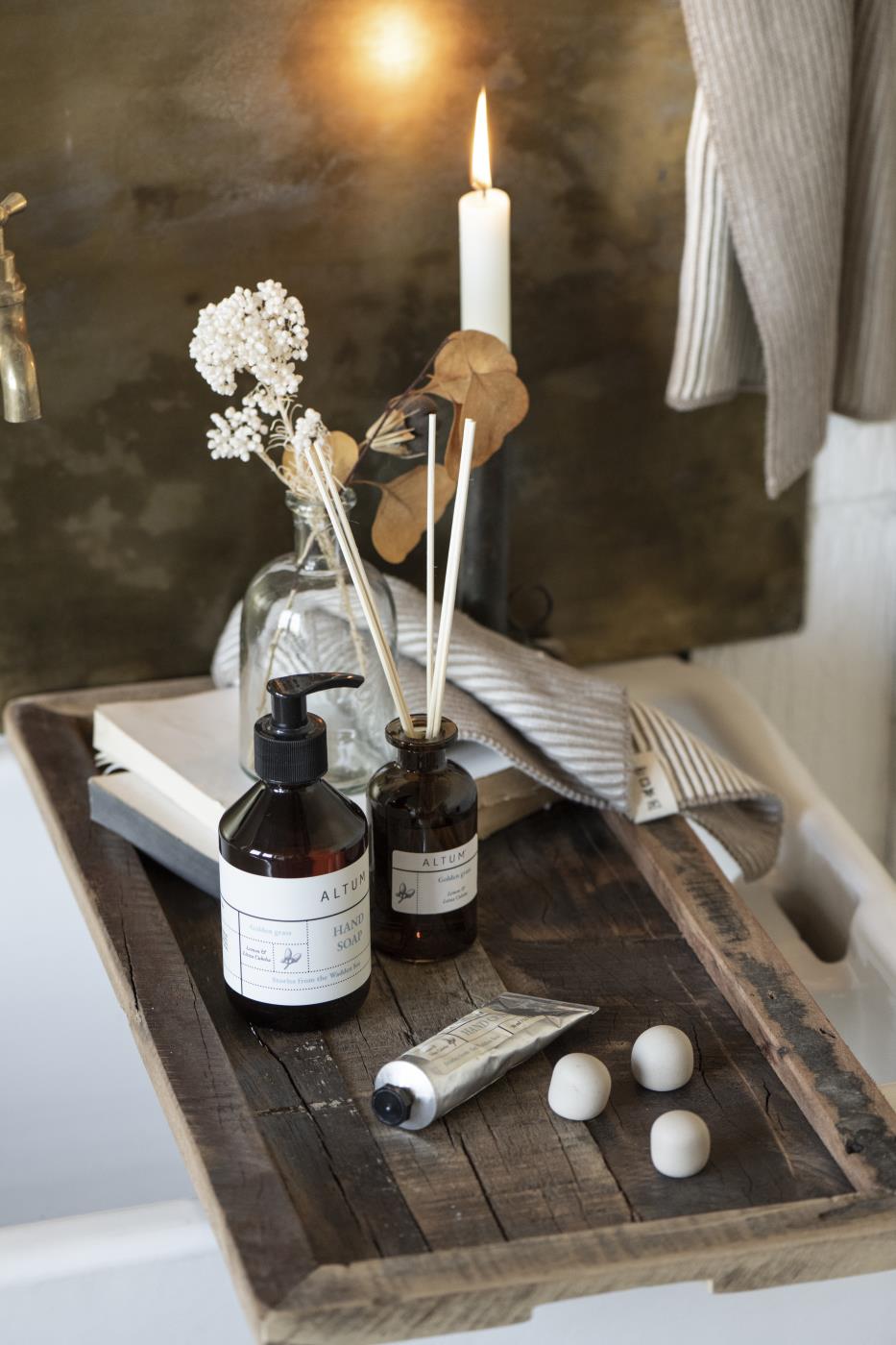 Tablett länglich mit kleiner Kante IB Laursen UNIKA