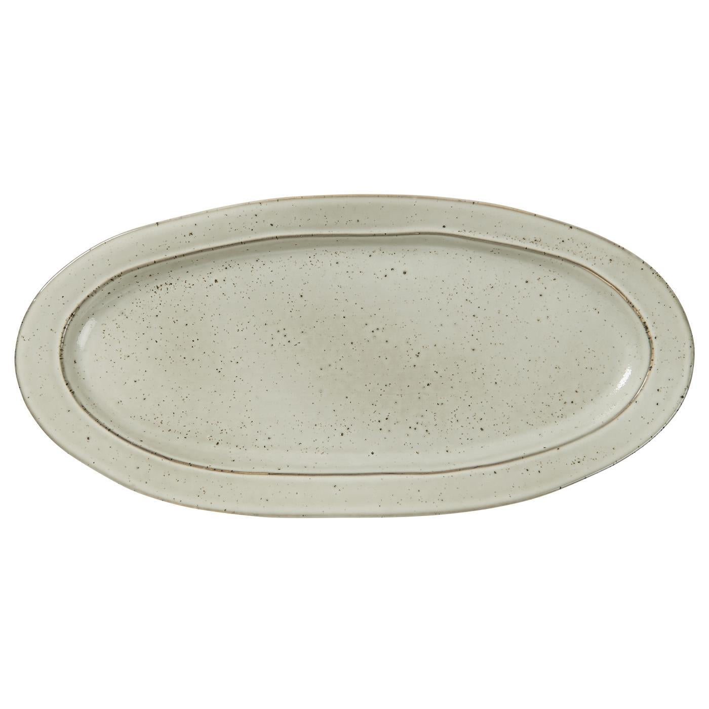 Tablett oval Schale Sand Dunes Ib Laursen