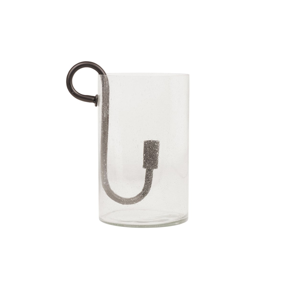 Leeff Kerzenhalter mit Glas groß