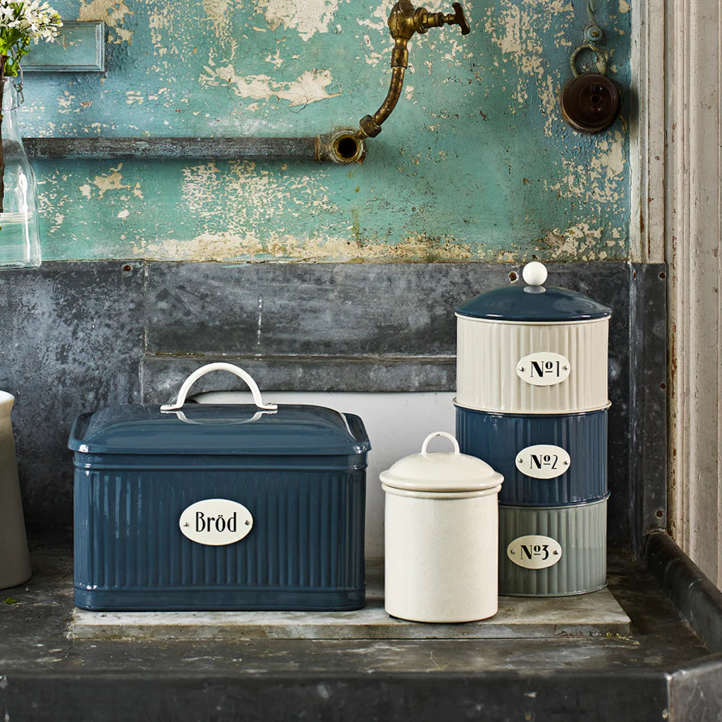 Tin Ingrid Antique White 2er Set Strömshaga