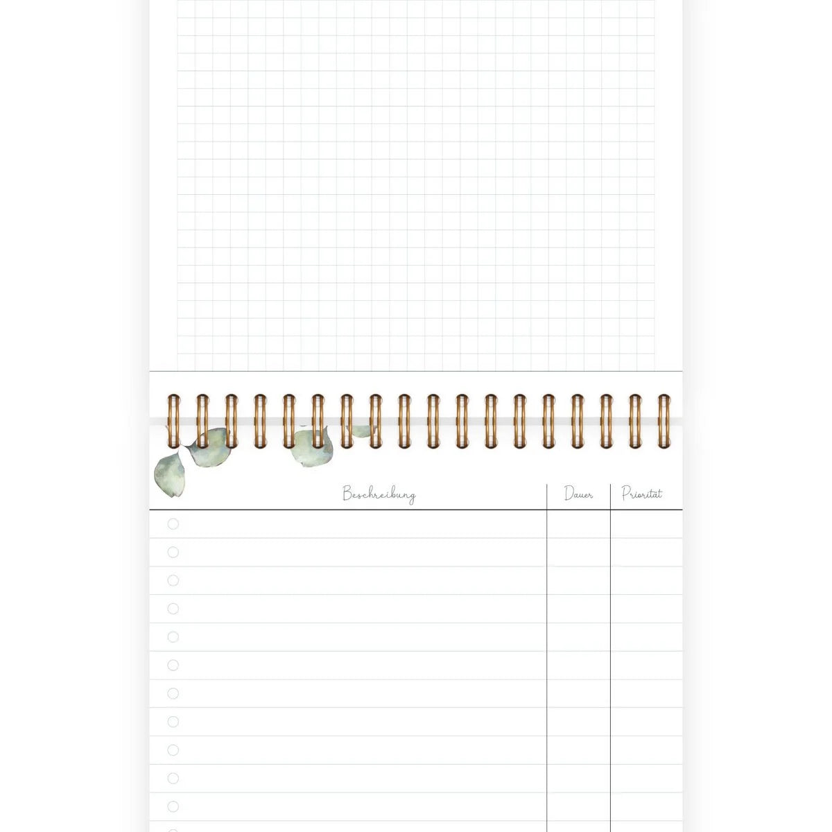 To do Liste Eukalyptus A5