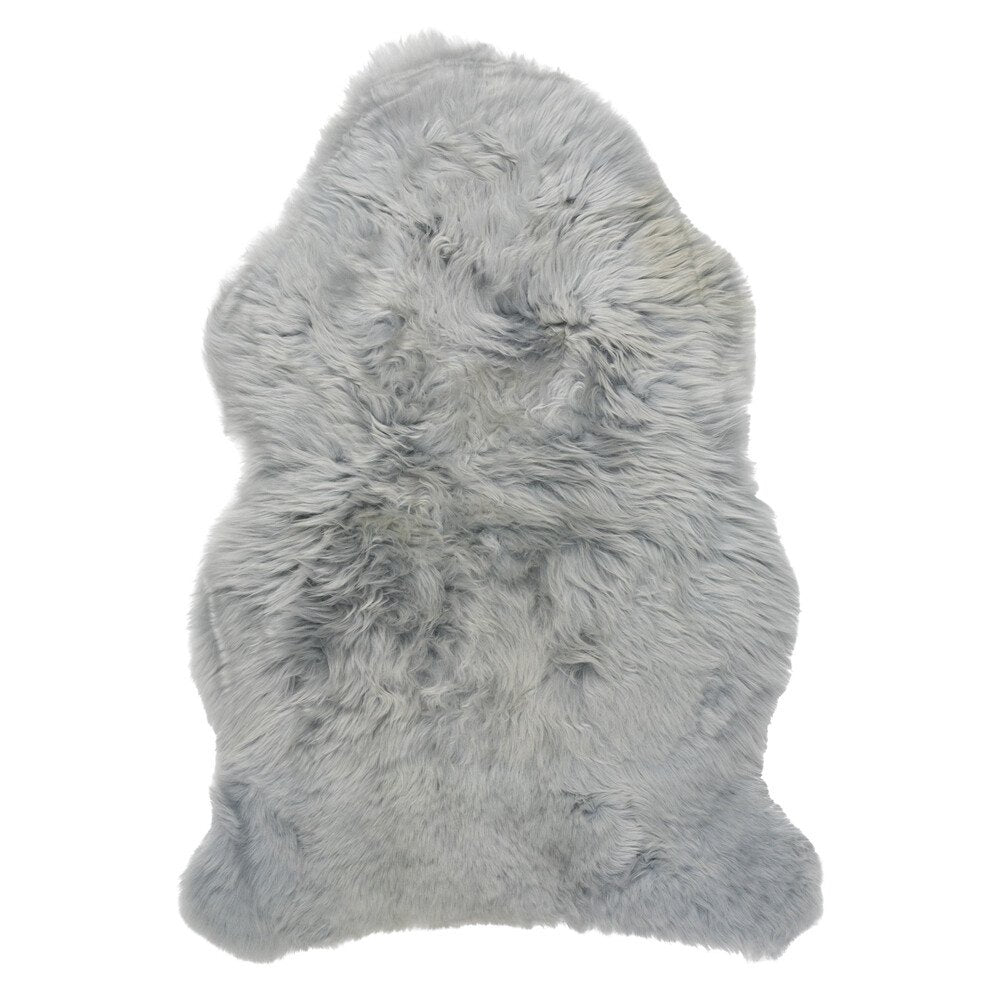 Schaffell Neuseeland hellgrau 80cm
