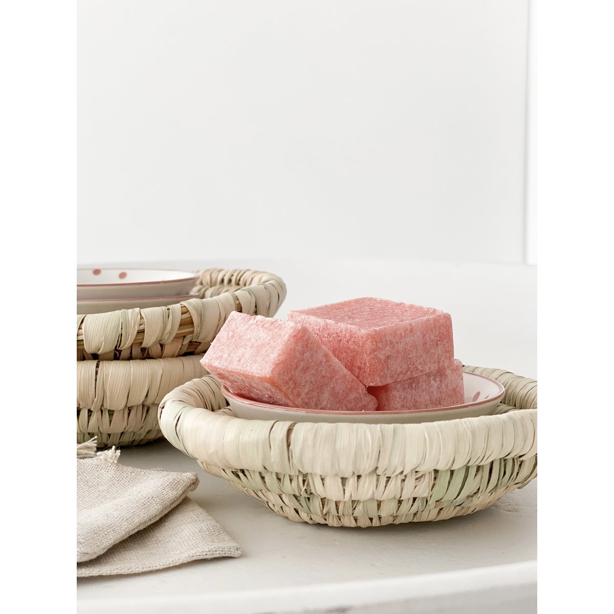 Rosen -Duftwürfel - Bernsteinwürfel