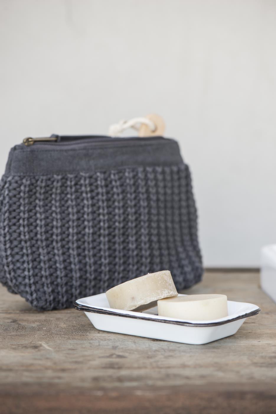 Seifenschale in zwei Teilen Emaille von IB Laursen