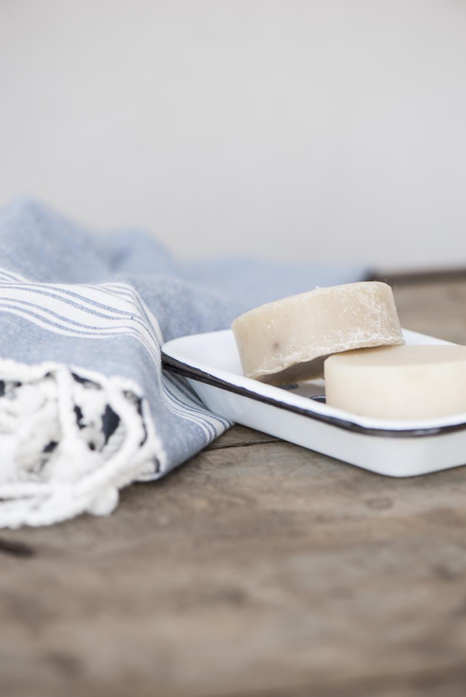 Seifenschale in zwei Teilen Emaille von IB Laursen