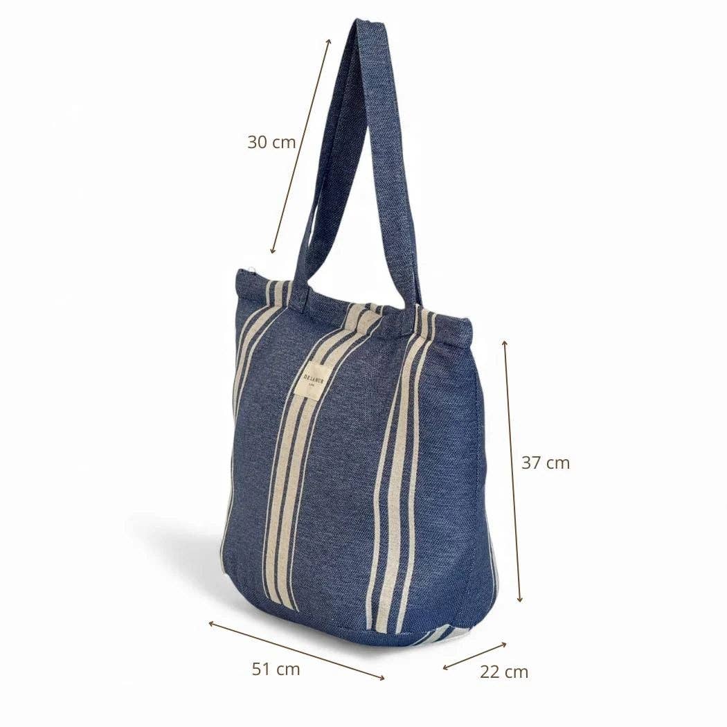 Große Shopper mit Reißverschluss KARA