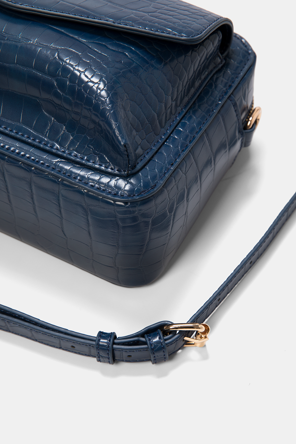 Crocodile-Effekt Umhänge Tasche (483834-47)