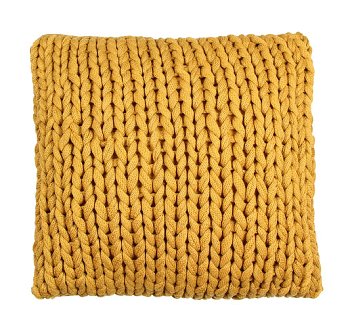 Kissenhülle Amon curry 45x45 ohne Inlet
